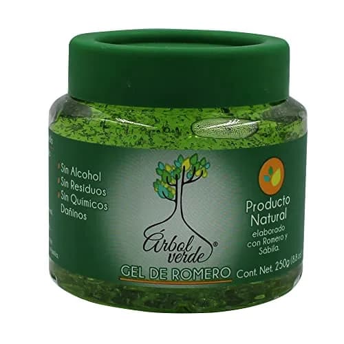 Gel Fijador Árbol Verde con Romero y Sábila 250 g