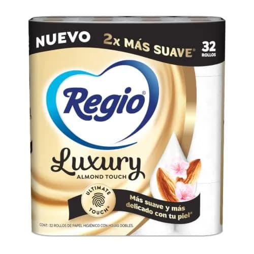 Regio Papel Higiénico Luxury Almond Touch