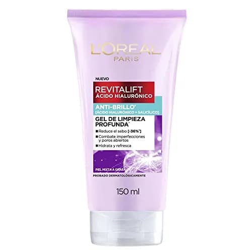 Gel Limpiador L'Oréal Revitalift Ácido Hialurónico 150ml