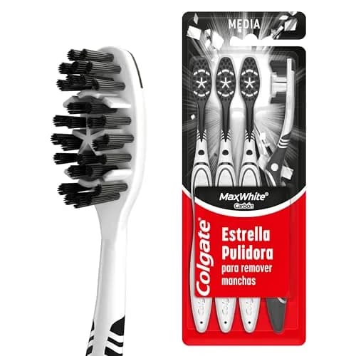 Colgate Cepillo de Dientes Max White Charcoal