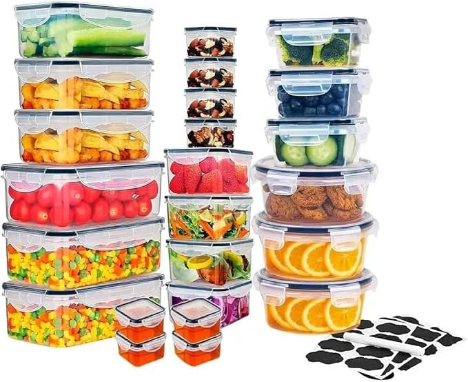 Raganet, Contenedores para Alimentos, Juego de Recipientes Hermeticos