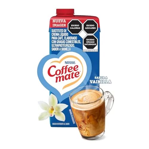 Coffee Mate Sustituto de Crema Para Café Líquido Sabor Vainilla 769.7g