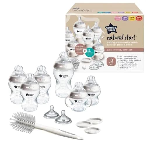 Set Biberones Tommee Tippee Natural Start 12 Piezas