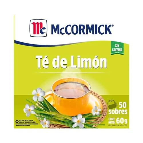 McCormick Té de Limón 50 sobres Alicia