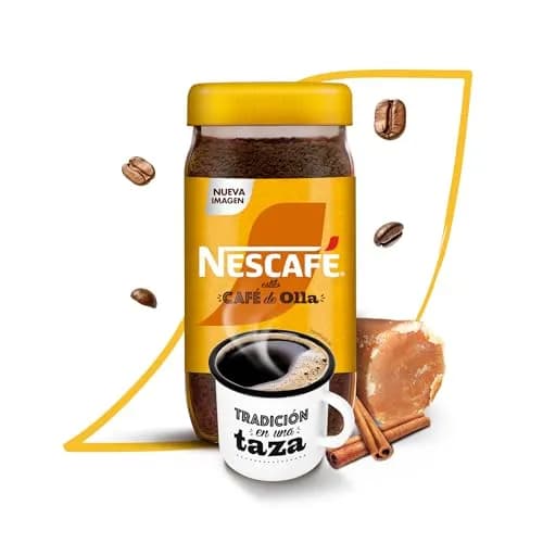 Nescafé Café de Olla 100% Café Soluble Sabor Canela y Piloncillo