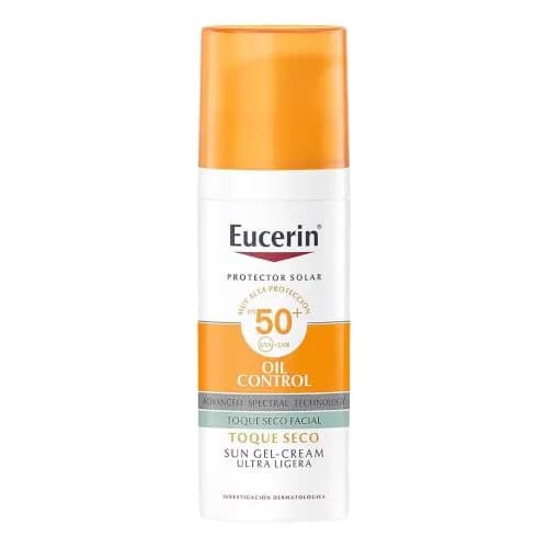 EUCERIN Protector solar facial efecto mate toque seco Oil Control 50 ml