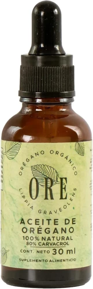 ORE Aceite de Oregano Orgánico 100% Natural