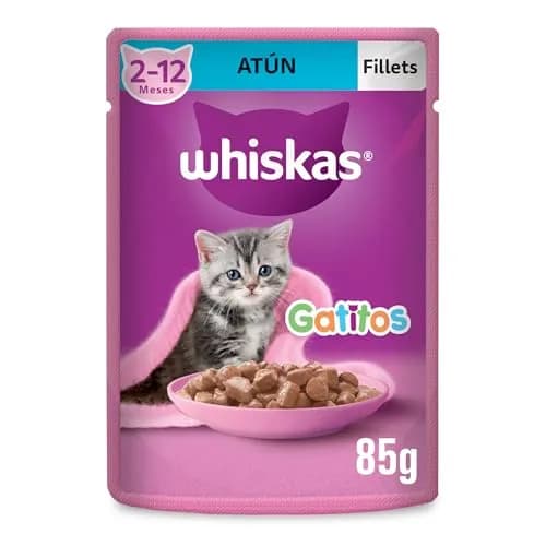 WHISKAS - Alimento Húmedo para Gatitos