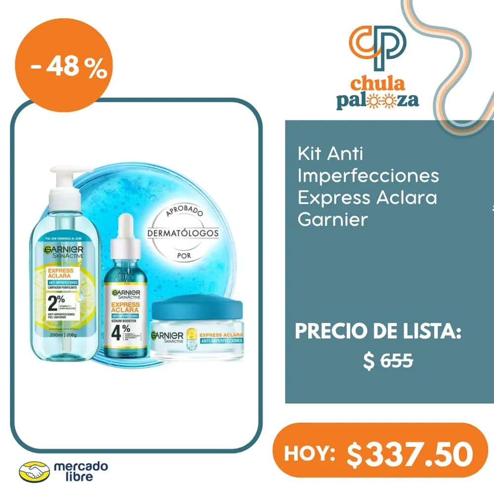 Kit Anti Imperfecciones Express Aclara Garnier