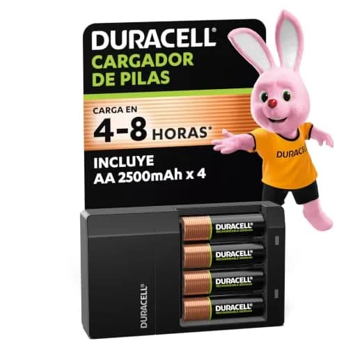 DURACELL - Cargador premium pilas recargables
