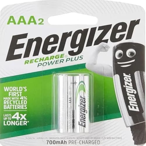 Energizer - Pilas Recargables AAA Recharge Universal 700 mAh