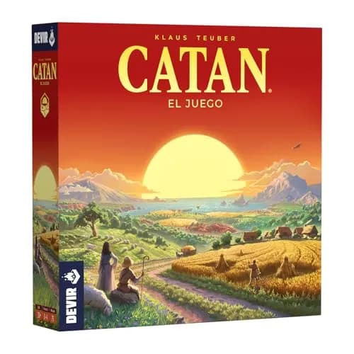 Devir - Catan, Juego de Mesa, 3-4 jugadores, Juego de Mesa Familiar, Juego de Mesa para jugar