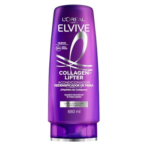 L'Oréal Paris Elvive Collagen Lifter Acondicionador Redensificador de Fibra