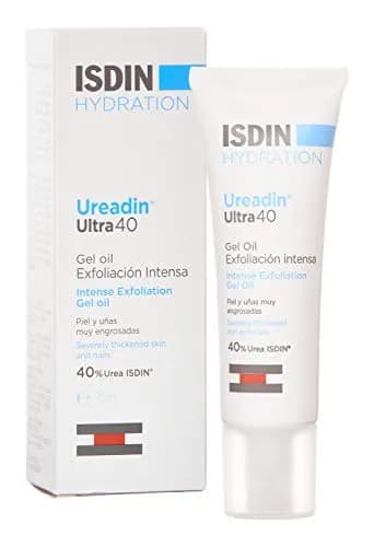 ISDIN UreadinUltra40, Gel Oil Exfoliante Que Reduce El Engrosamiento Localizado En Piel Y Uñas Muy