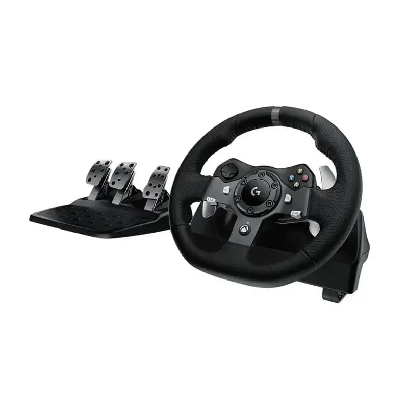 Volante Carreras Logitech G920 Driving Force + Pedales Negro