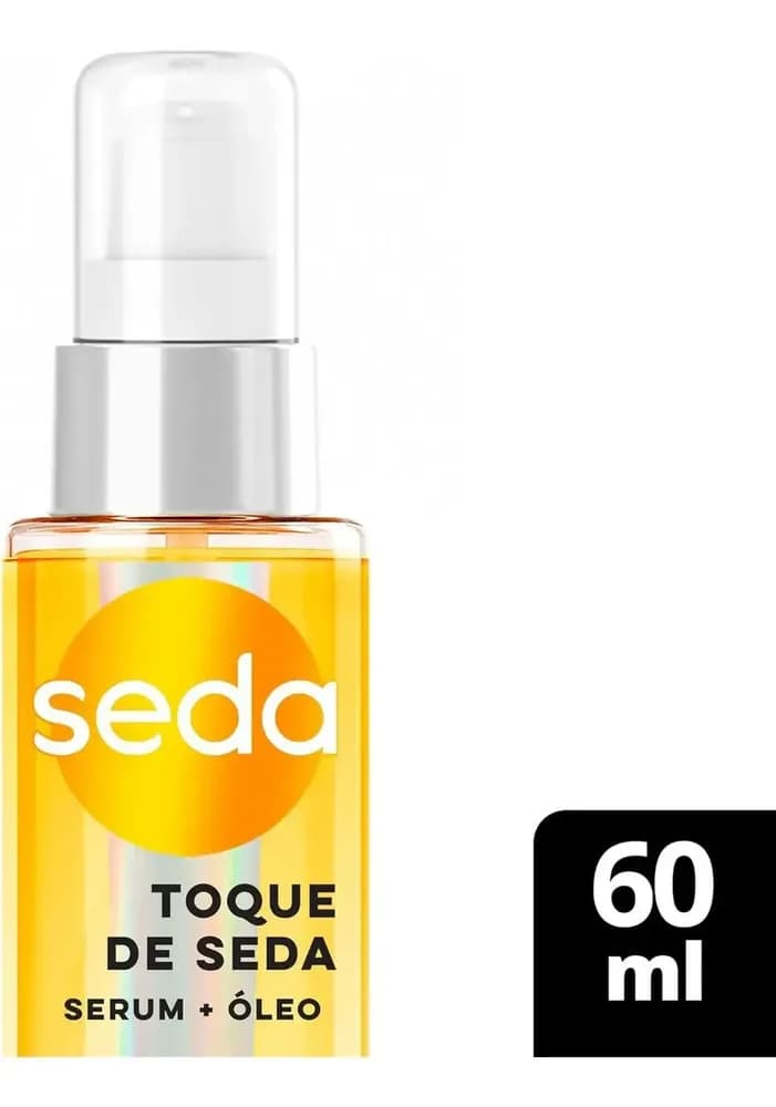 Óleo Sérum Sedal Toque de Seda para Cabello Dañado, Restauración y Control del Frizz, 60 mL