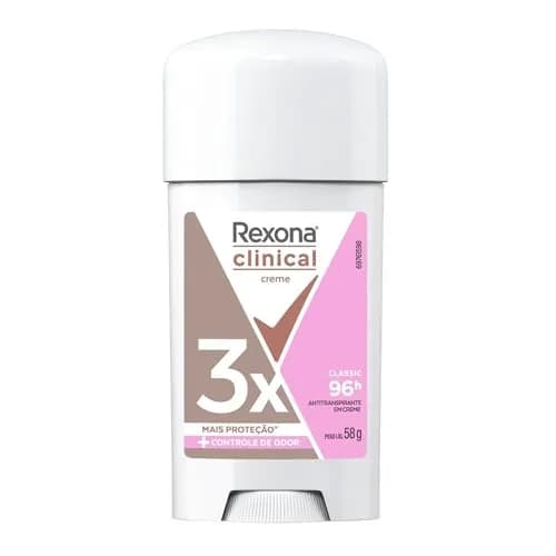 Rexona Clinical Classic Antitranspirante en Crema para Mujer 1 x 58 g