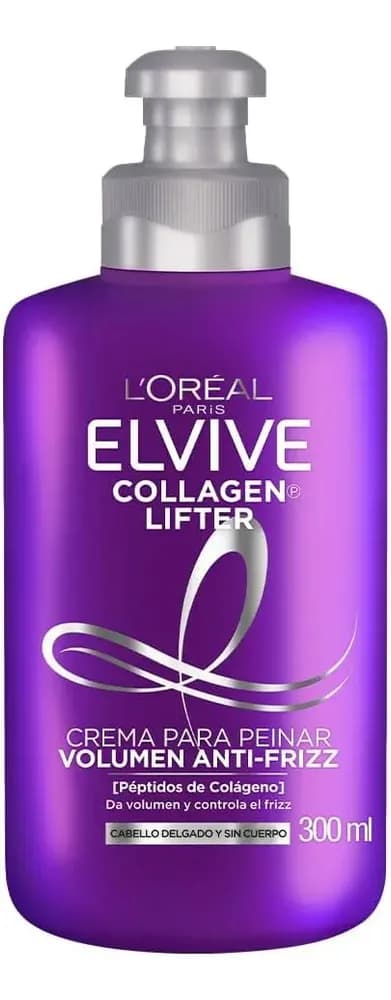 L'oréal Paris Elvive Collagen Lifter Crema Para Peinar 300ml