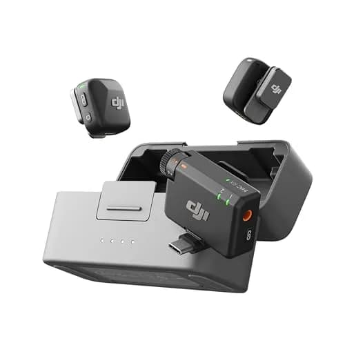 dji Mic Mini (2 TX + 1 RX + Estuche de Carga)