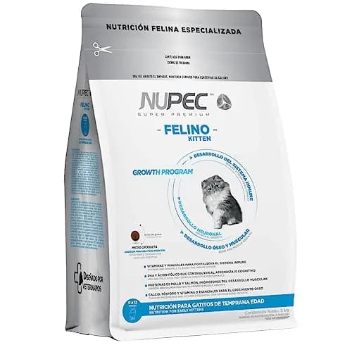 Nupec Alimento Seco para Gatito, 3 kg