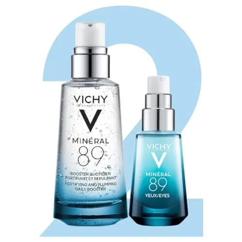 VICHY Kit Hidratación: Minéral 89 Booster + Minéral 89 Contorno de Ojos