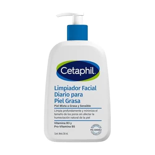Cetaphil Gel Limpiador Facial Piel Grasa y Mixta
