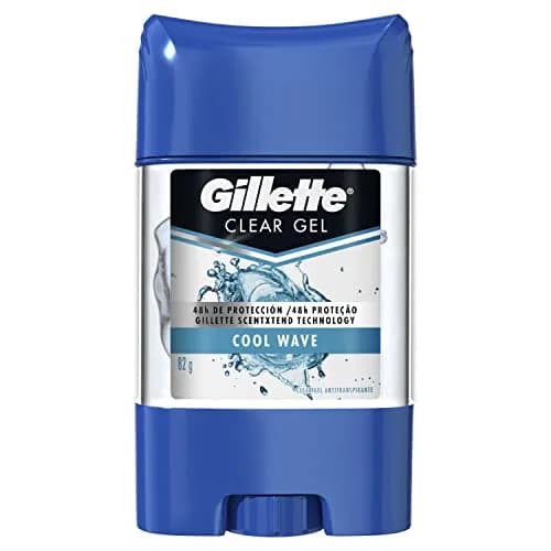 Gillette Clear Gel Cool Wave- Antitranspirante en gel, 82 g