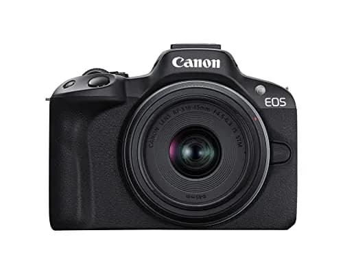 Canon EOS R50 Cámara de vlogging sin Espejo (Negro)