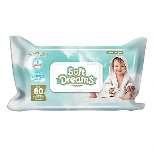 Soft Dreams Toallitas Húmedas para Bebé Hipoalergénicas
