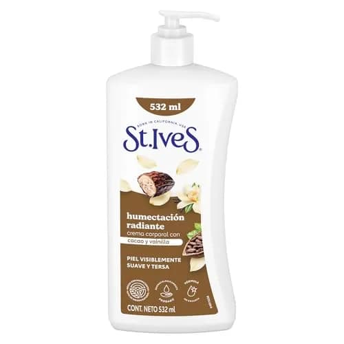 Crema Corporal ST.IVES Cacao y Vainilla 532 ml