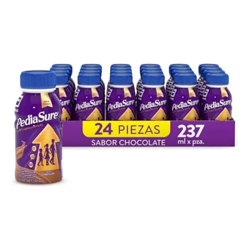PediaSure - Líquido, Chocolate, 237ml, Fórmula Especializada Niños de 1 a 10 años, Nutrientes
