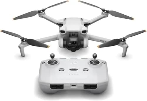 DJI Mini 3, Dron Mini con cámara Ligero y Plegable con vídeo 4K HDR, 38 min de Tiempo de Vuelo