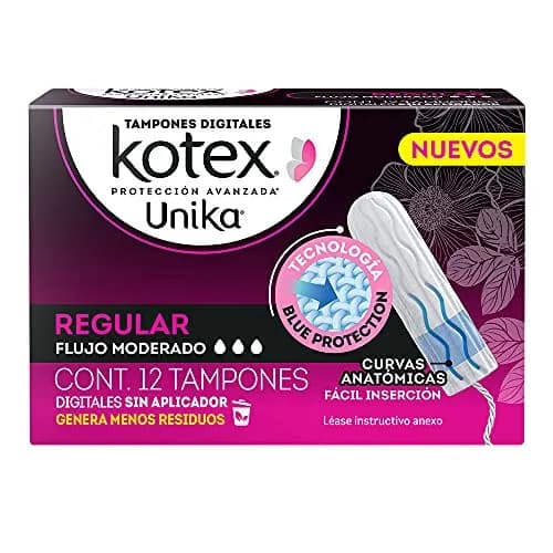 Kotex Tampones Digitales Unika Regular