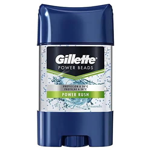 Gillette Gel Antitranspirante Power Beads Power Rush 82 g