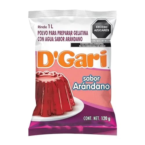 D´Gari Polvo para preparar gelatina