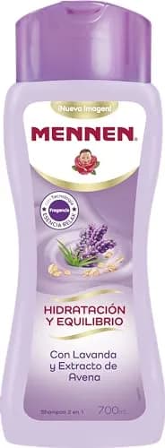 Mennen Shampoo Hidratación y Equilibrio Lavanda 700 ml. Fórmula 2 en 1 que Limpia y Acondiciona el