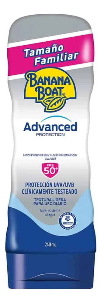 Protector Solar Banana Boat Advanced Protection 50+FPS 240ml