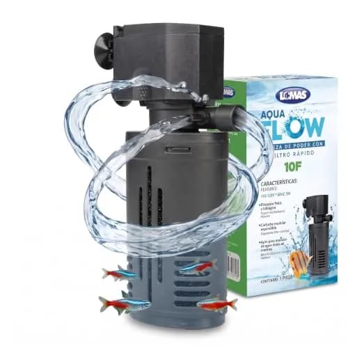 Lomas Cabeza de Poder con Filtro Rápido Aqua Flow 10F