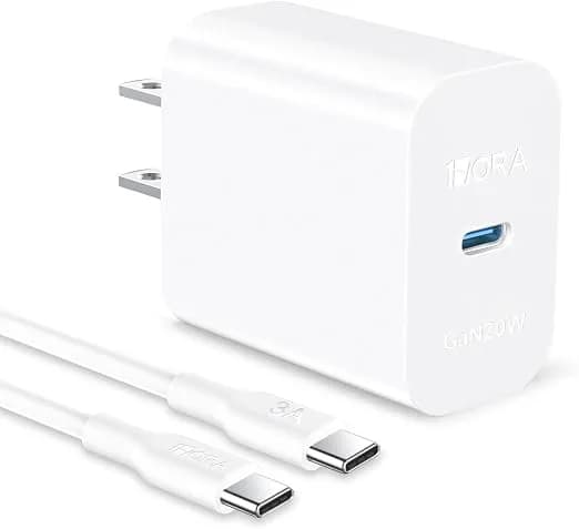 1 Hora PD 20W GAN Cargador Tipo C
