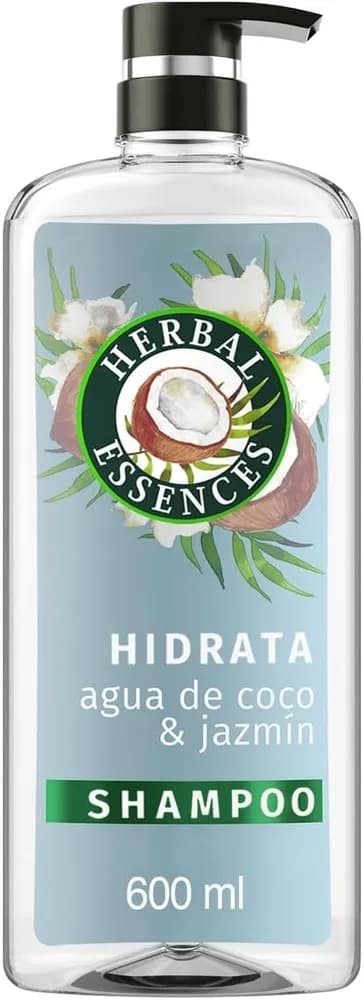 Herbal Essences Shampoo Classics Hidrata Agua de Coco & Jazmín 600 ml