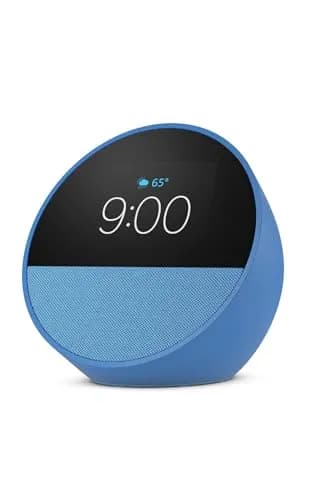 Amazon Echo Spot (modelo más reciente): ideal para mesitas de noche