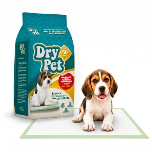 TAPETE ENTRENADOR DRY PET - 50 PZ