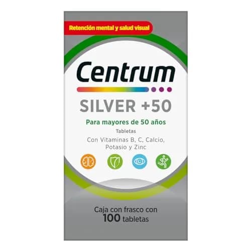 Centrum Multivitamínico Silver +50