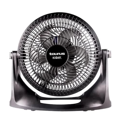TAURUS OASIS | Ventilador de Escritorio 10 Pul. | 2 en 1: Mesa y Pared | 30% Mas Flujo de Aire y