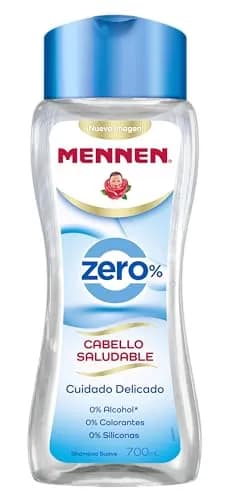 Mennen Shampoo Cabello Saludable Zero 700 ml. Fórmula Suave sin Parabenos