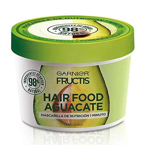 Garnier Fructis Hair Food Mascarilla Aguacate, Nutrición para Cabello Seco que Nutre y Repara