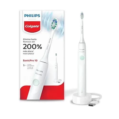 Philips Colgate Cepillo de Dientes Eléctrico SonicPro 10 recargable