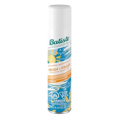 Batiste Shampoo en Seco Fresh 200 ml. Refresca el Pelo Sin Usar Agua