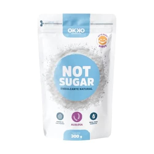 OKKO Not Sugar, 300 g | Origen Vegetal | Keto Friendly | Cero Azúcar | Cero Calorías | 100% Natural