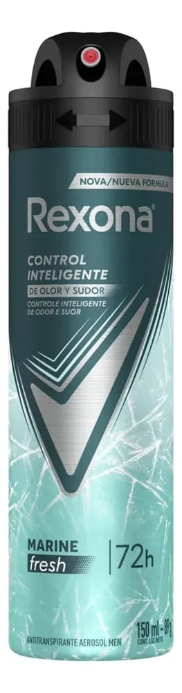 Antitranspirante en Aerosol Rexona Men Marine 150 ml